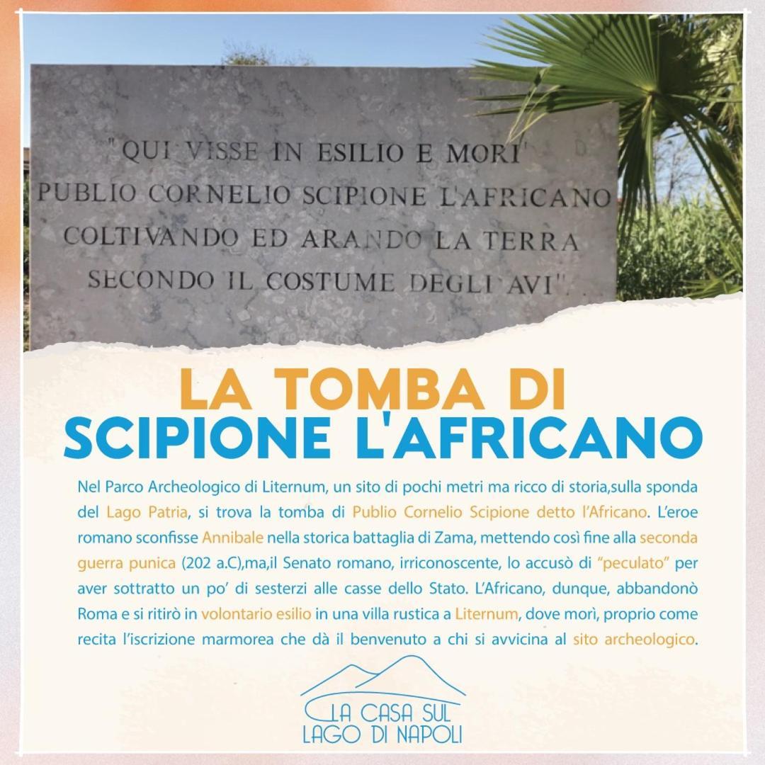 La Casa Sul Lago Di Napoli 拉戈帕特里亚 外观 照片